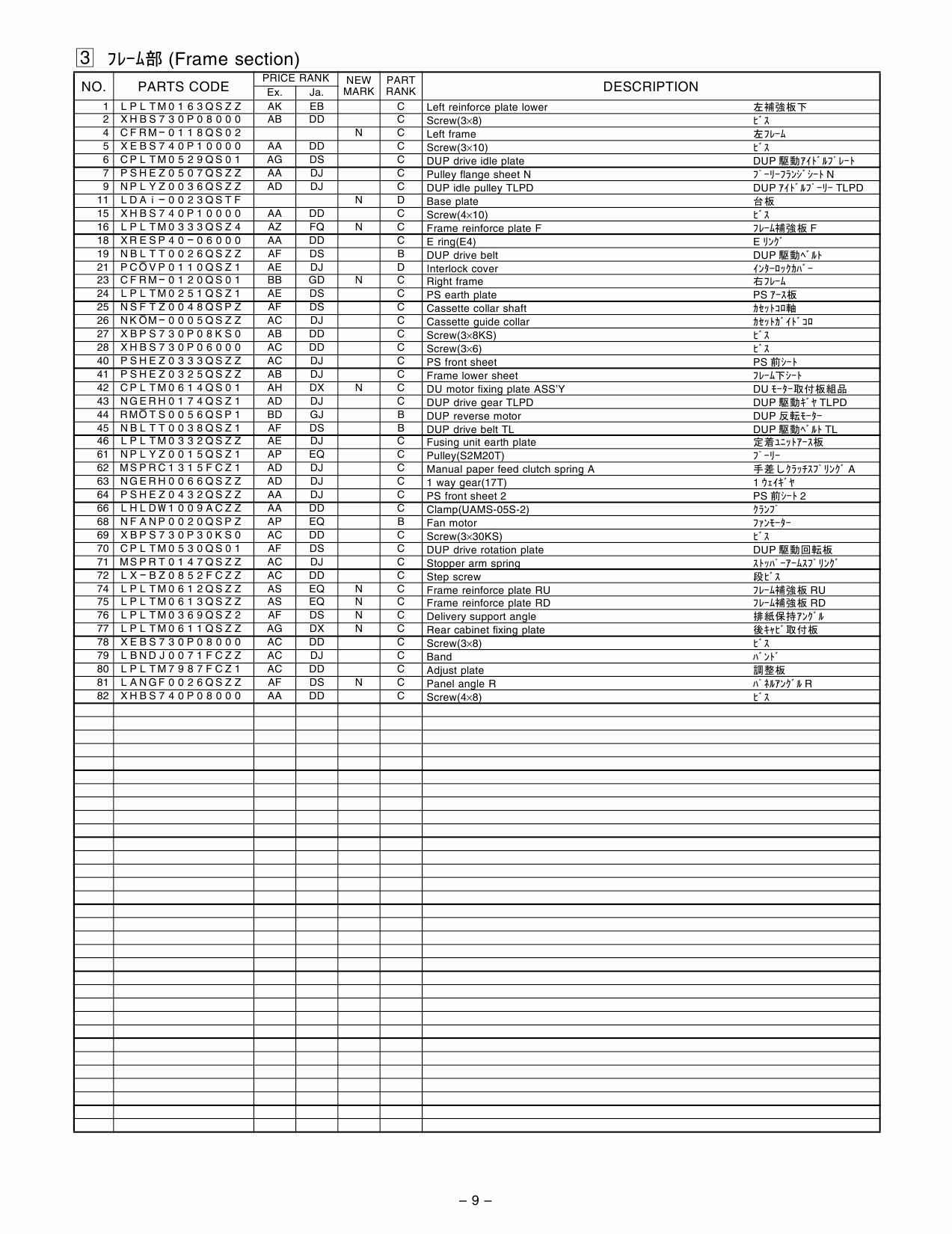 SHARP MX M264 314 354 U-N-FP Parts Manual-2